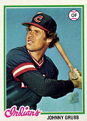 1978 Topps Baseball Cards      608     Johnny Grubb
